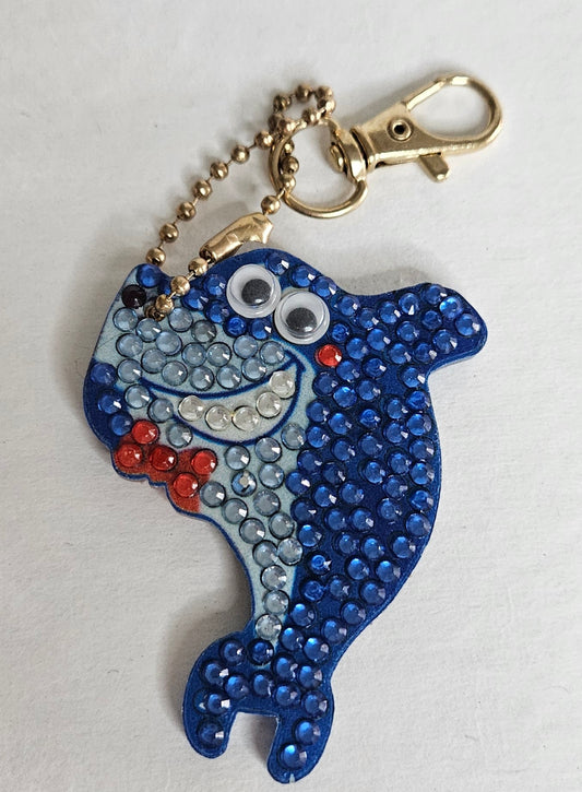 Blue Fish two-sided Charm