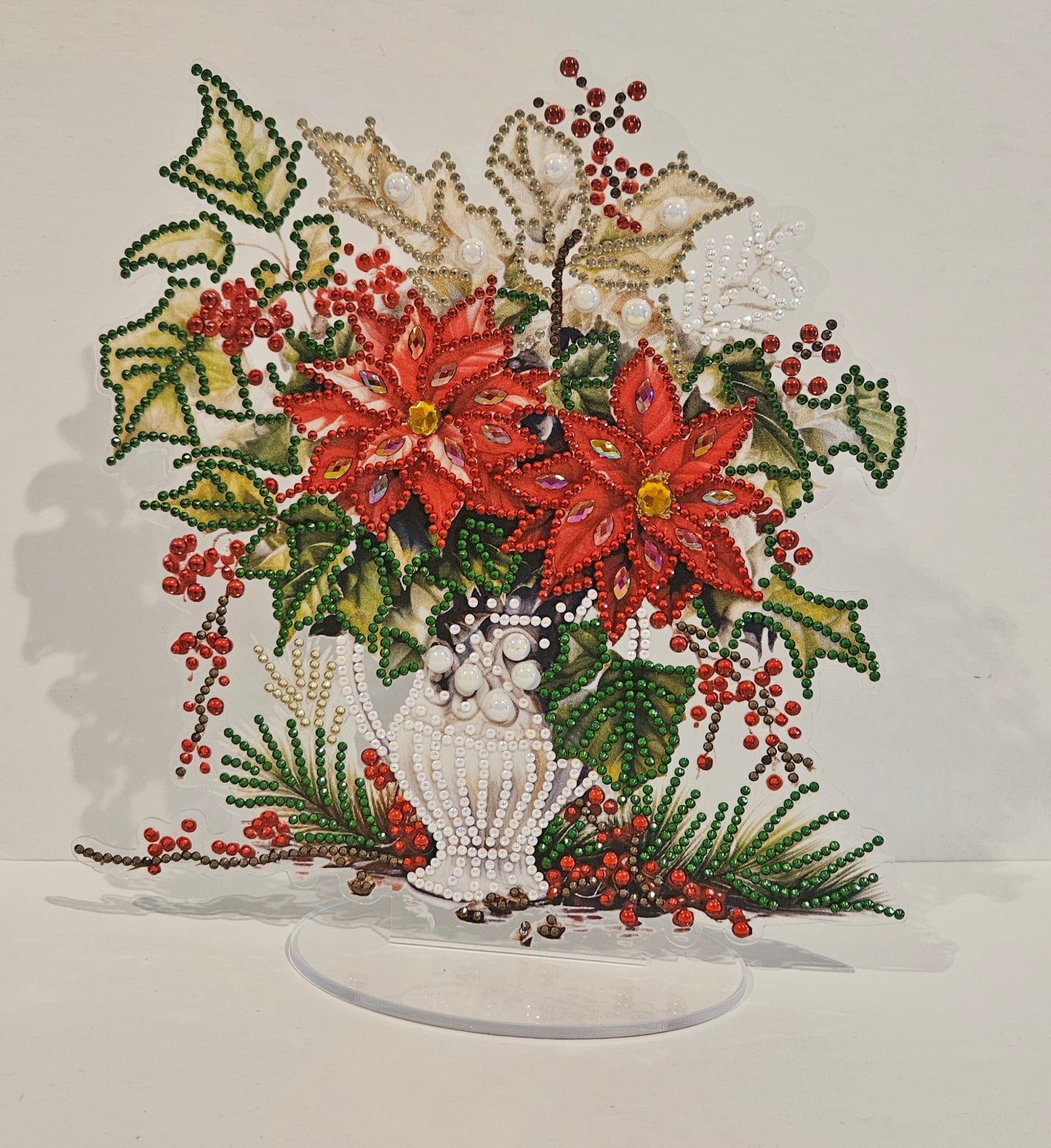 A Poinsettias Figurine